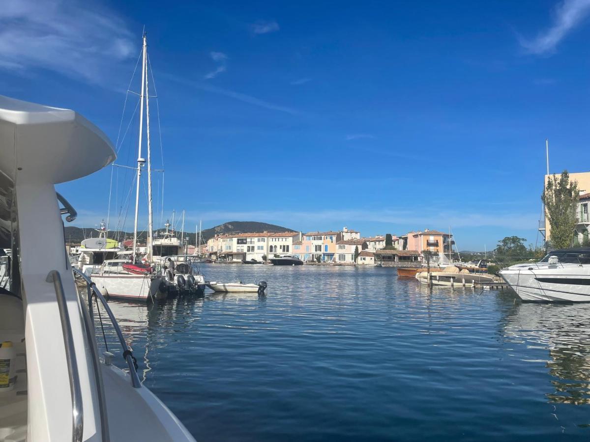 Appartement Centre Port-Grimaud Avec Vue Magnifique Sur La Giscle Exteriör bild